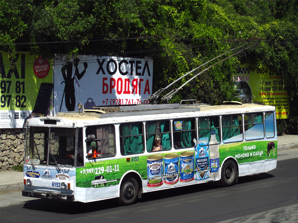 Крымский троллейбус, Škoda 14Tr11/6 № 6153