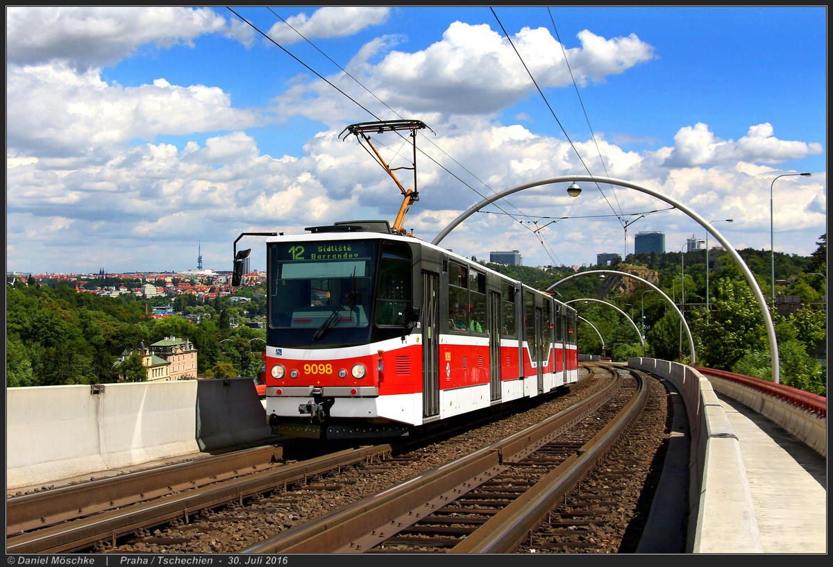 Прага, Tatra KT8D5R.N2P № 9098