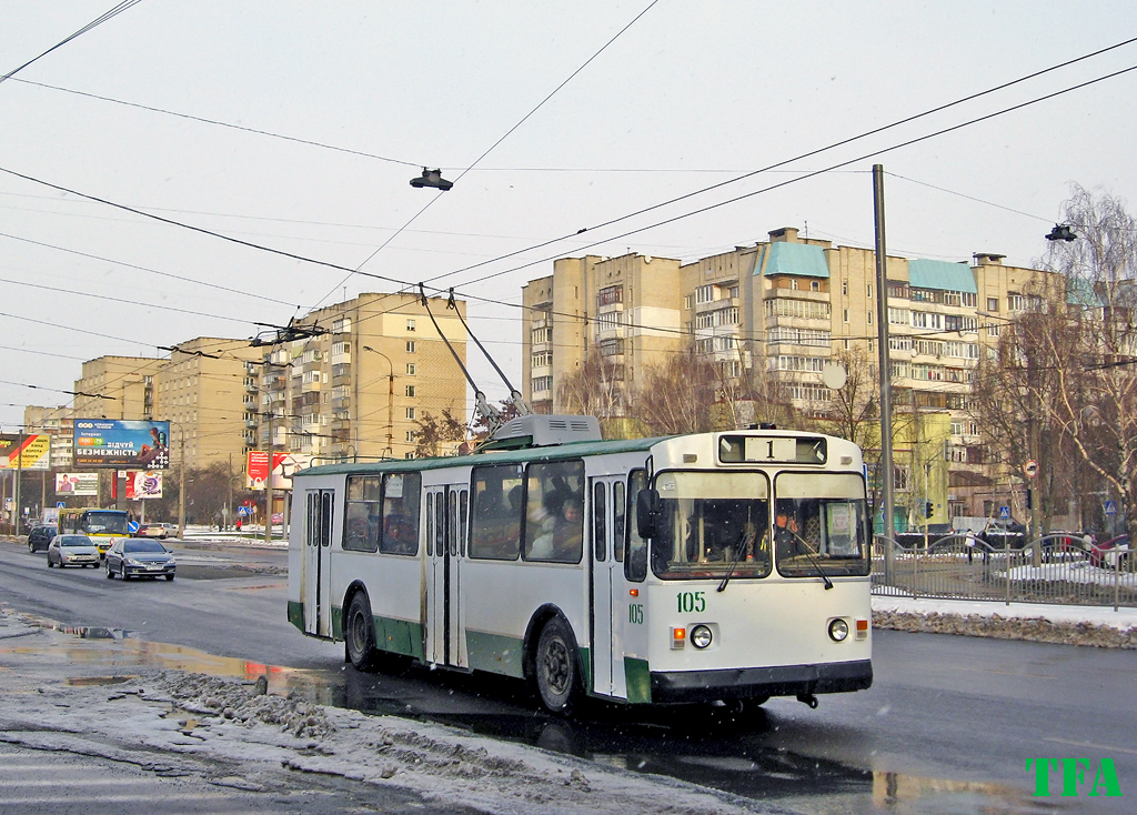 Луцьк, ЗиУ-682В № 105
