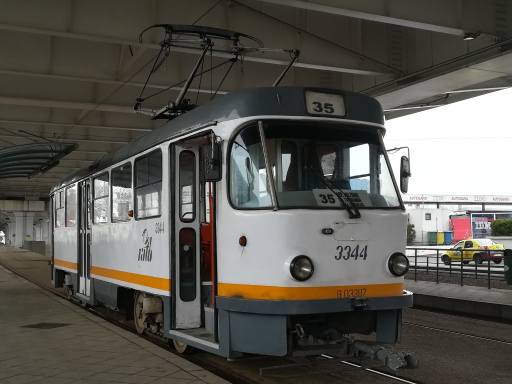 Bukurešť - Ilfov, Tatra T4R č. 3344
