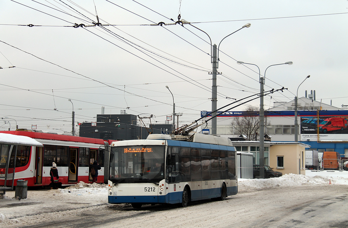 Санкт-Петербург, Тролза-5265.00 «Мегаполис» № 5212