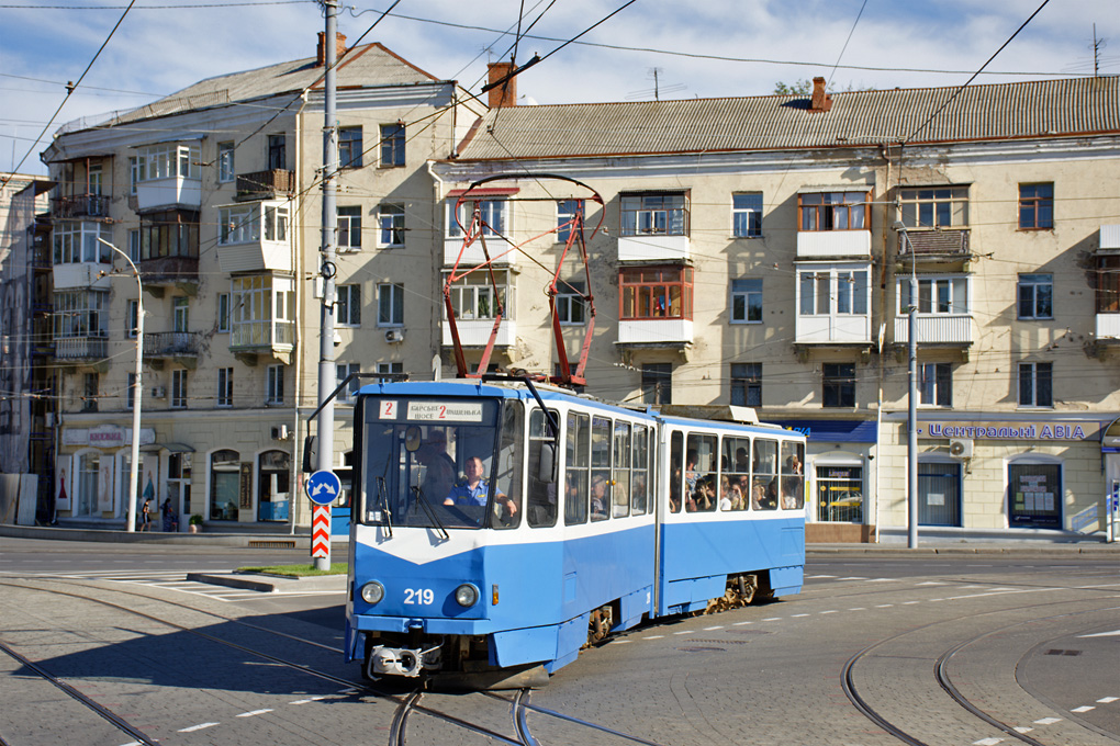 Винница, Tatra KT4SU № 219