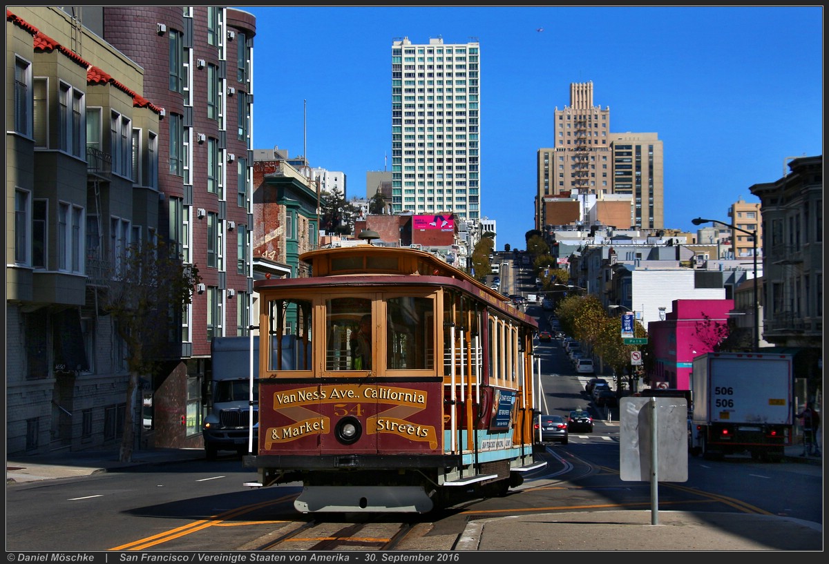 San Francisco Bay Area, Hammond cable car # 54