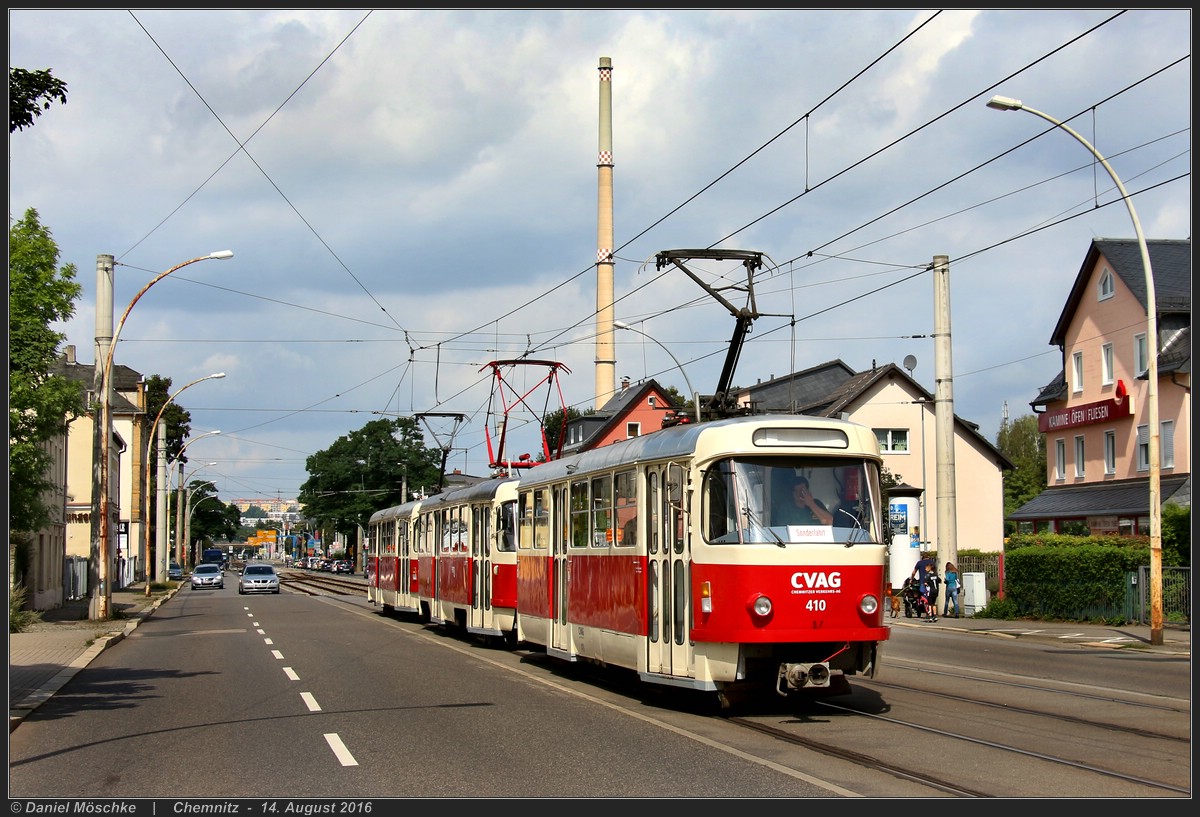 Chemnitz, Tatra T3D Nr. 410