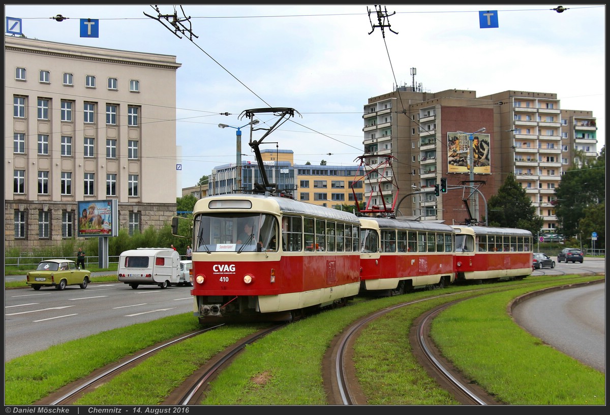 Хемниц, Tatra T3D № 410