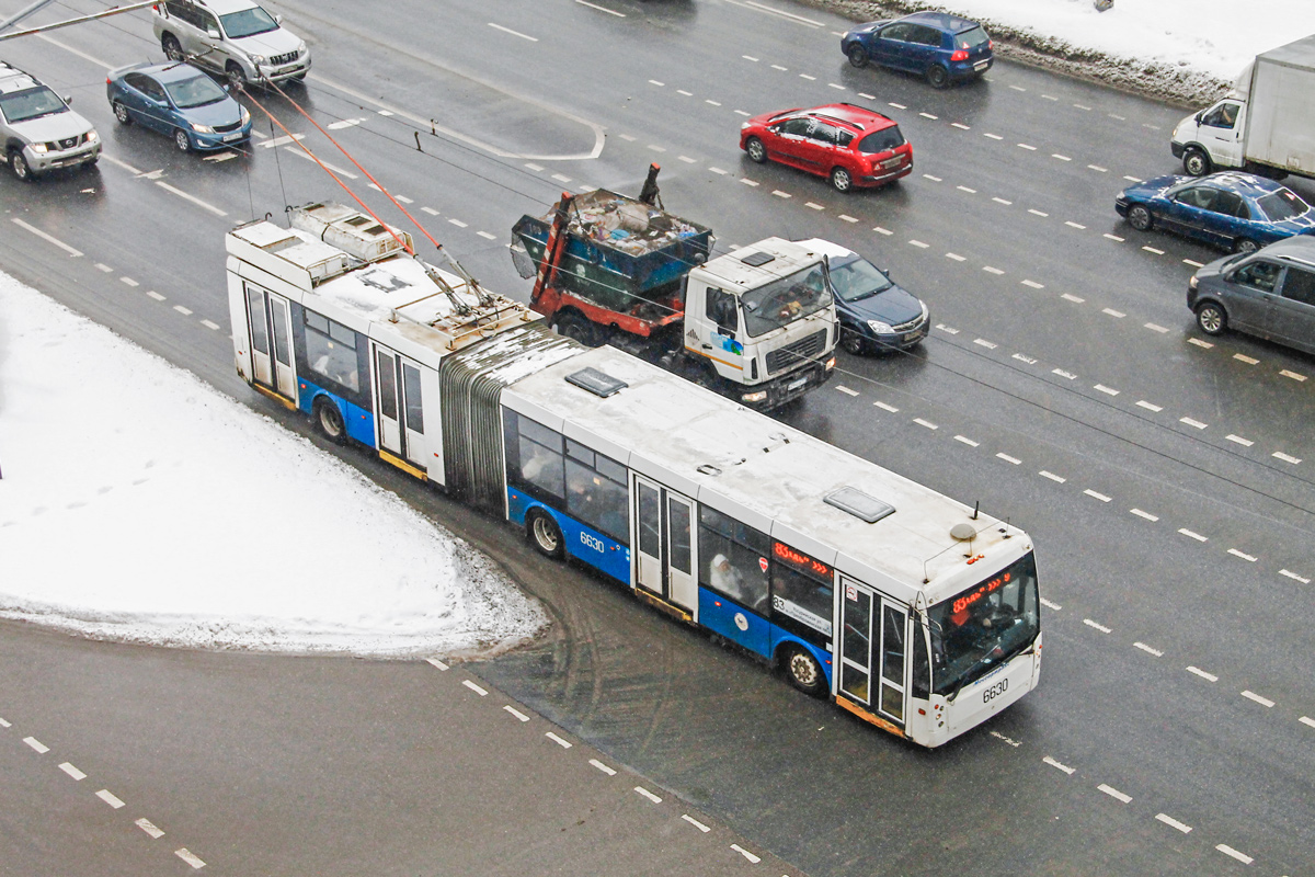 Moscou, Trolza-6206.01 “Megapolis” N°. 6630