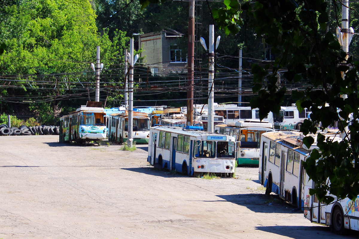 Пенза — Троллейбусные депо/парки