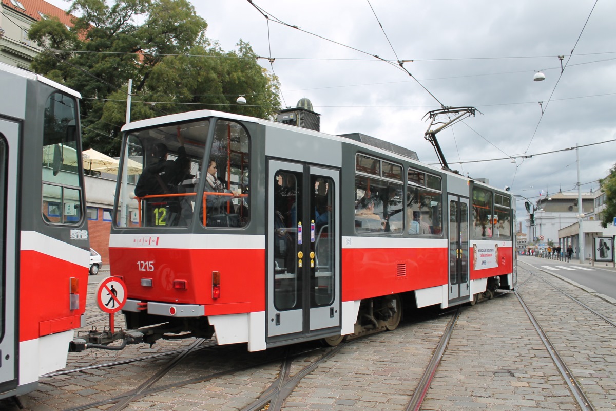 Брно, Tatra T6A5 № 1215