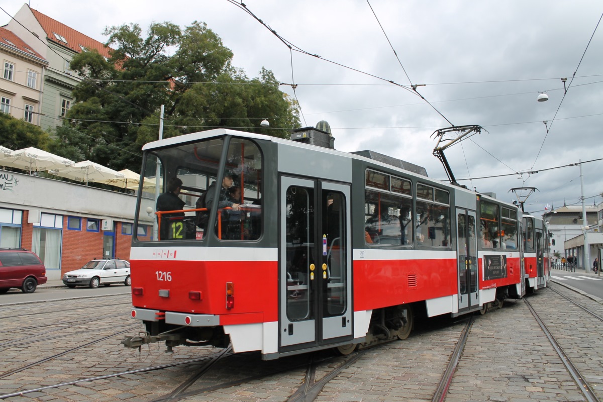 Brünn, Tatra T6A5 Nr. 1216