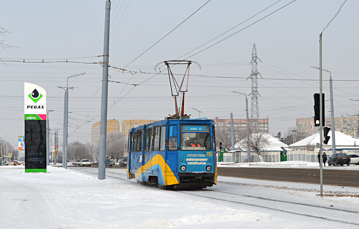 Павлодар, 71-605 (КТМ-5М3) № 115