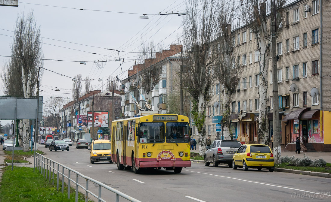 Кременчуг, ЗиУ-682Г-016 (012) № 102