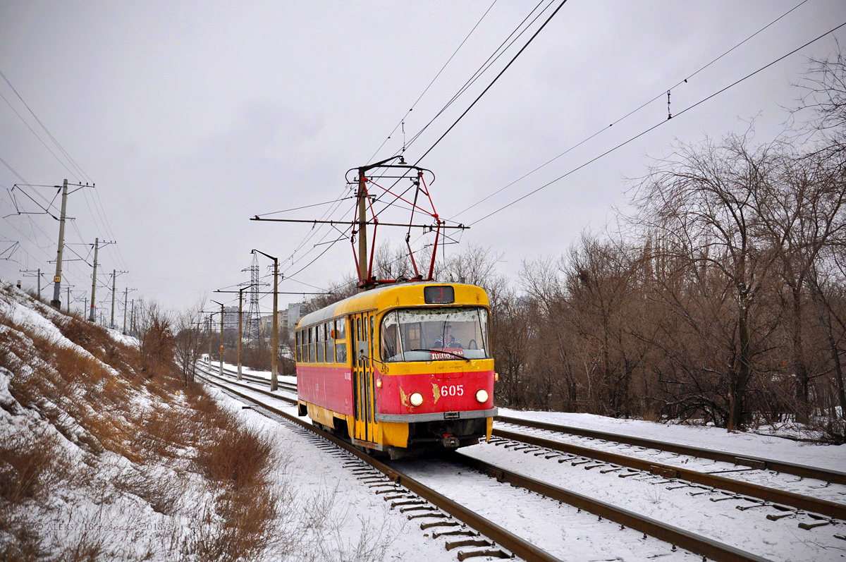 Volgograd, Tatra T3SU (2-door) № 2605