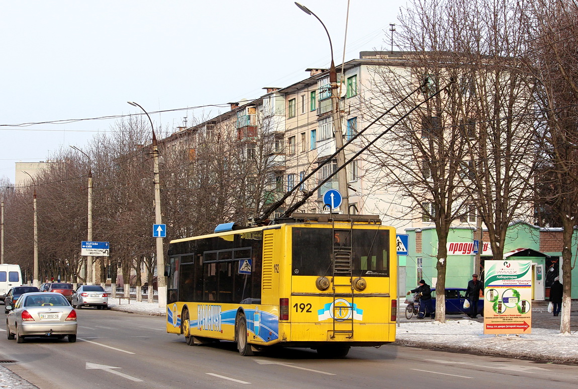 Кременчуг, ЛАЗ E183D1 № 192