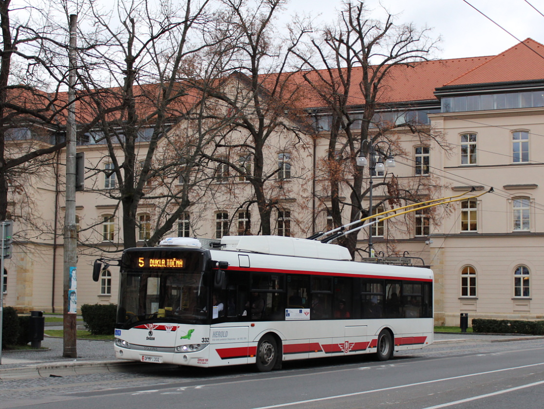 Пардубице, Škoda 26Tr Solaris III № 332