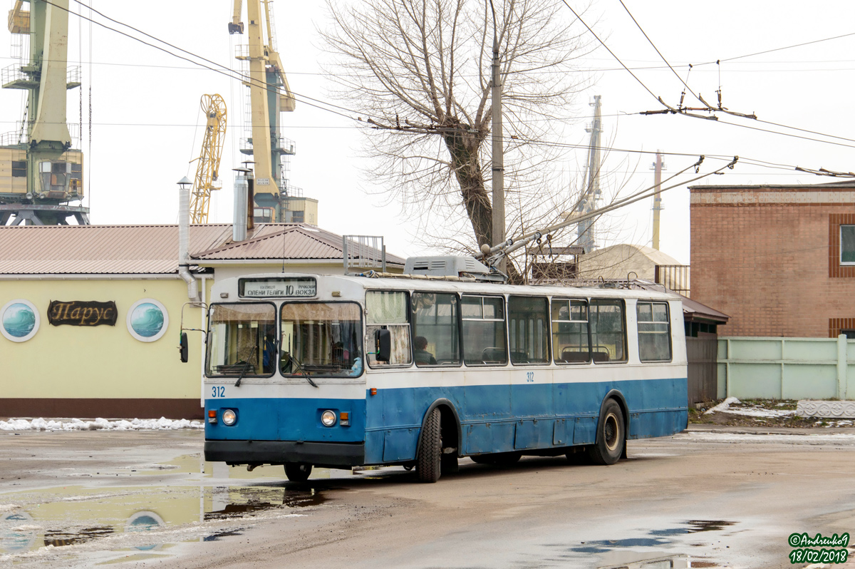 Черкассы, ЗиУ-682В-012 [В0А] № 312