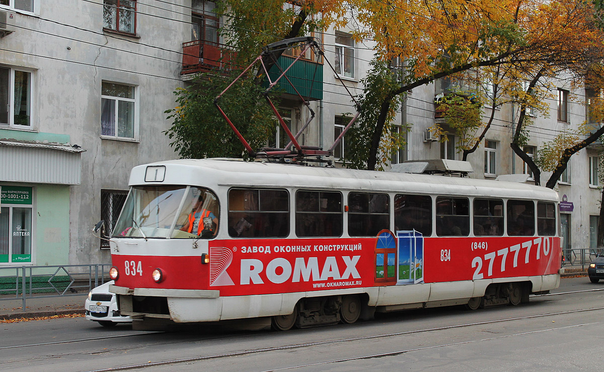 Самара, Tatra T3E № 834
