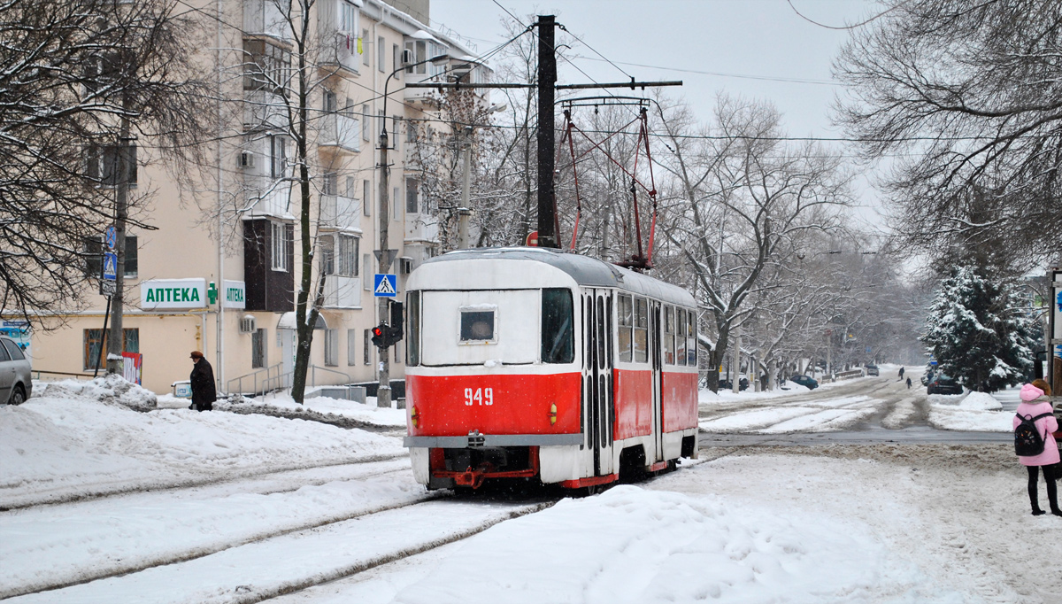 Донецк, Tatra T3SU № 949