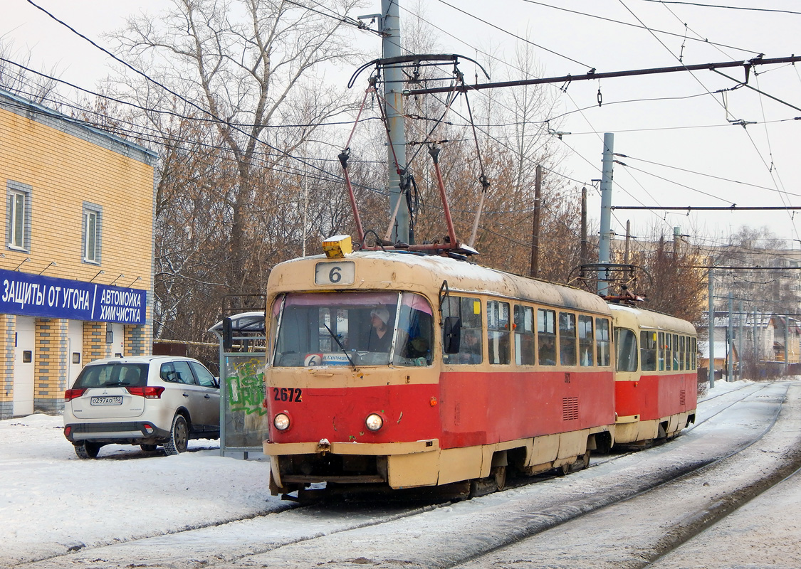 Nijni Novgorod, Tatra T3SU Nr. 2672