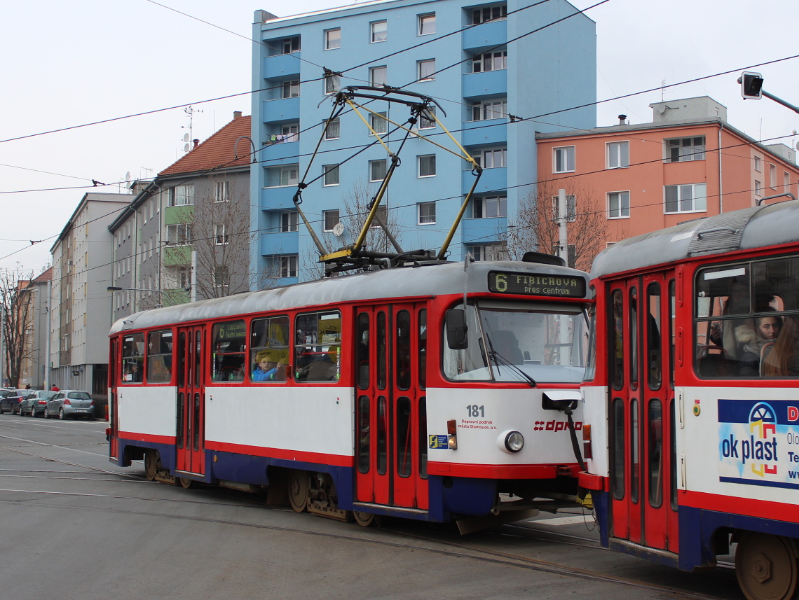 Olmütz, Tatra T3R.P Nr. 181
