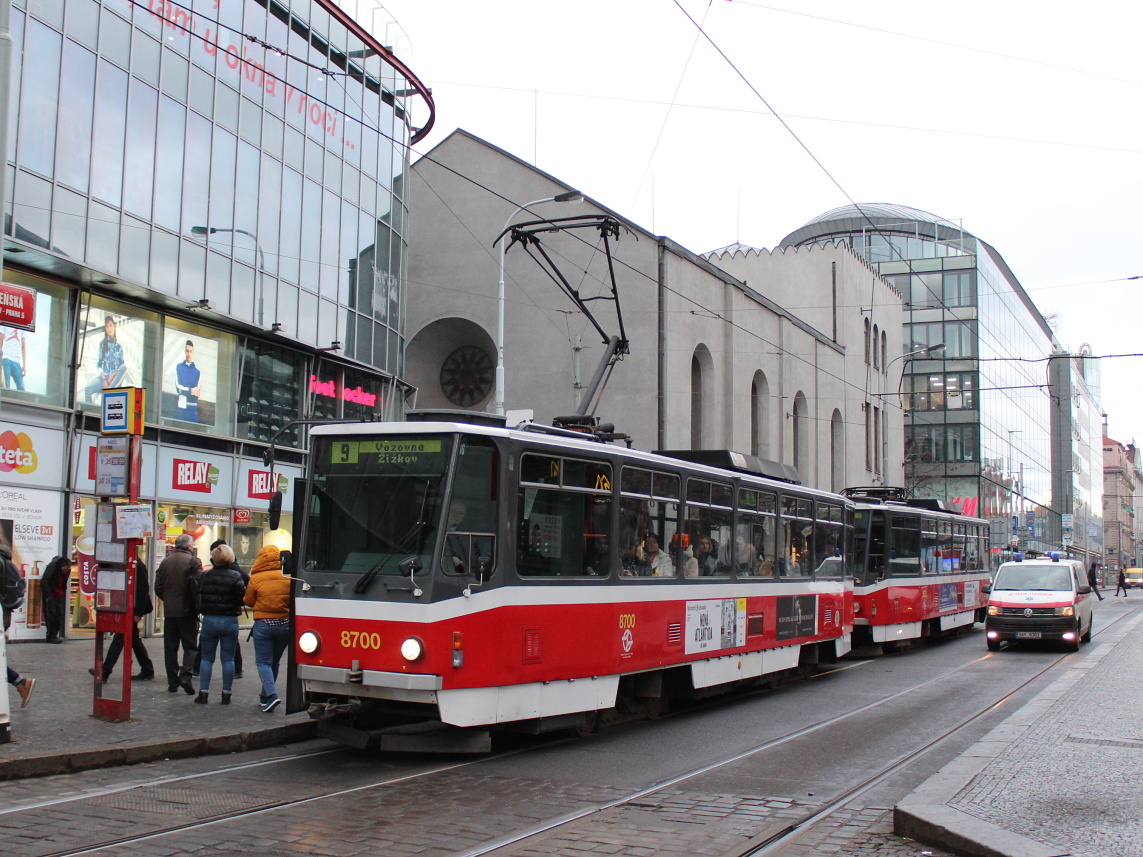 Прага, Tatra T6A5 № 8700