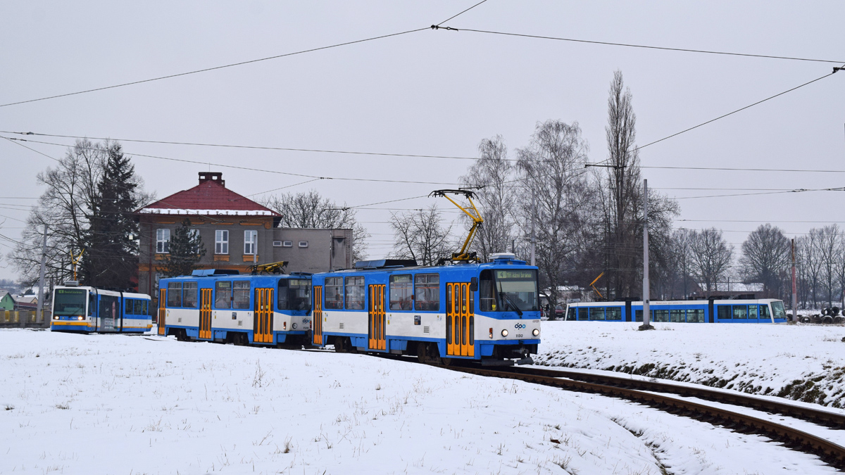 Острава, Tatra T6A5 № 1130; Острава, Tatra T6A5 № 1129