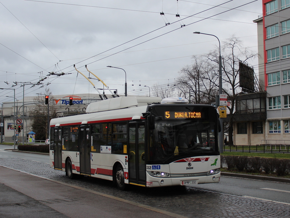 Пардубице, Škoda 26Tr Solaris III № 332