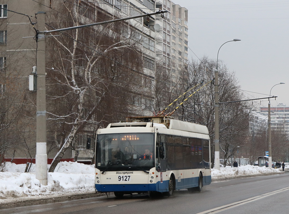 Москва, Тролза-5265.00 «Мегаполис» № 9127