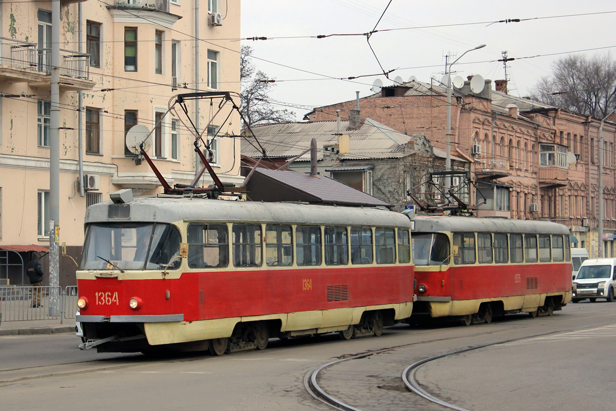 Днепр, Tatra T3SU № 1364