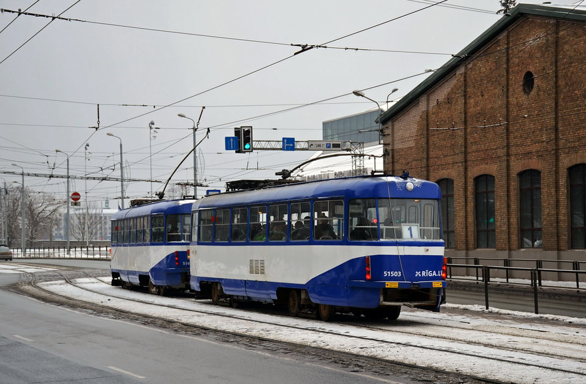 Riga, Tatra T3A č. 51503