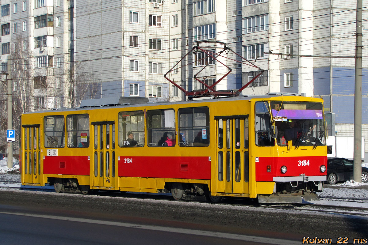 Барнаул, Tatra T6B5SU № 3184