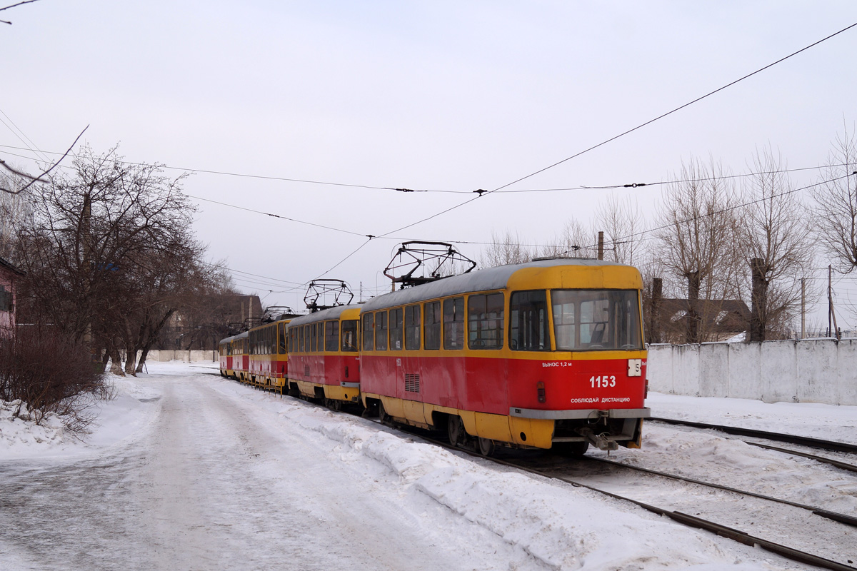 Барнаул, Tatra T3SU № 1153