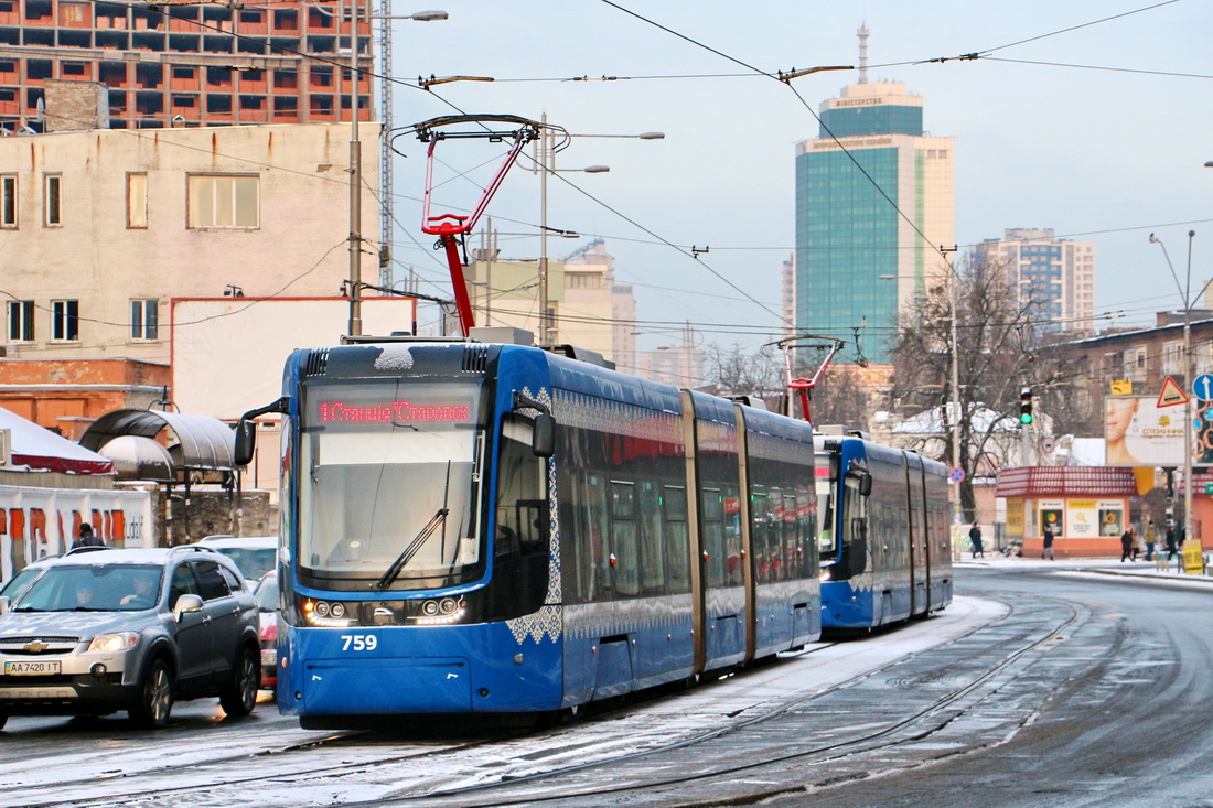 Киев, PESA 71-414К (Fokstrot) № 759