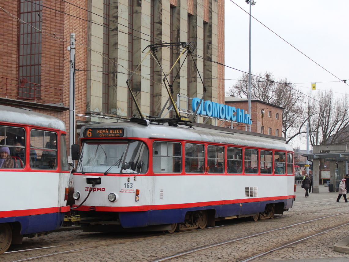 Оломоуц, Tatra T3R.P № 163