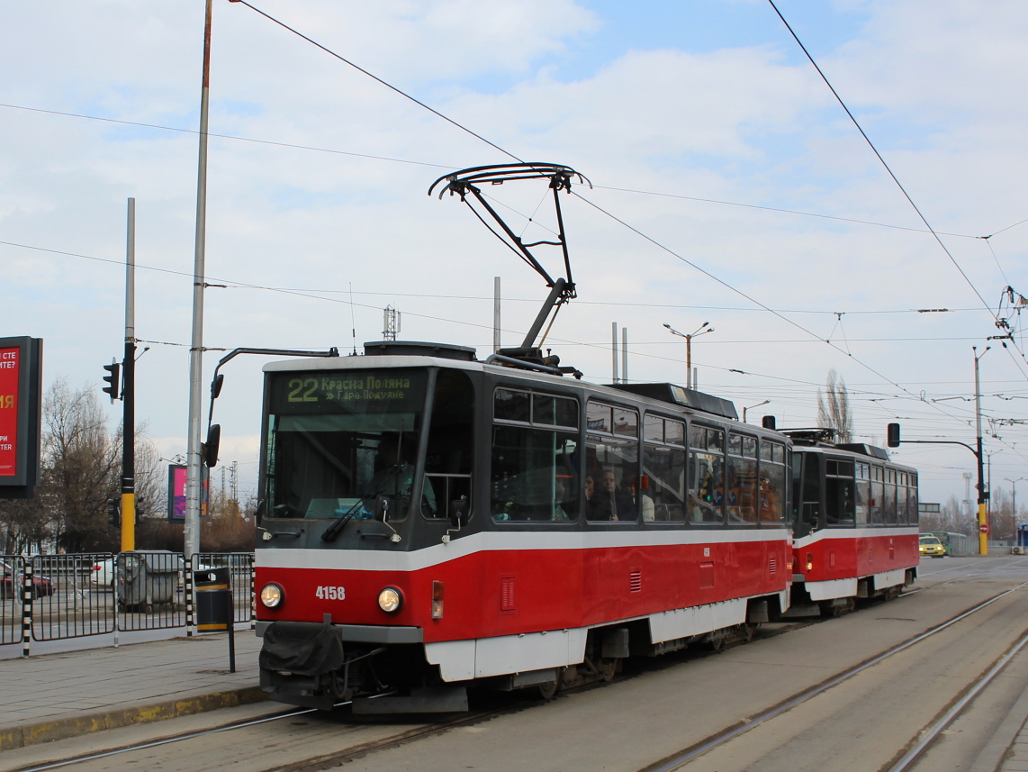Sofia, Tatra T6A5 nr. 4158