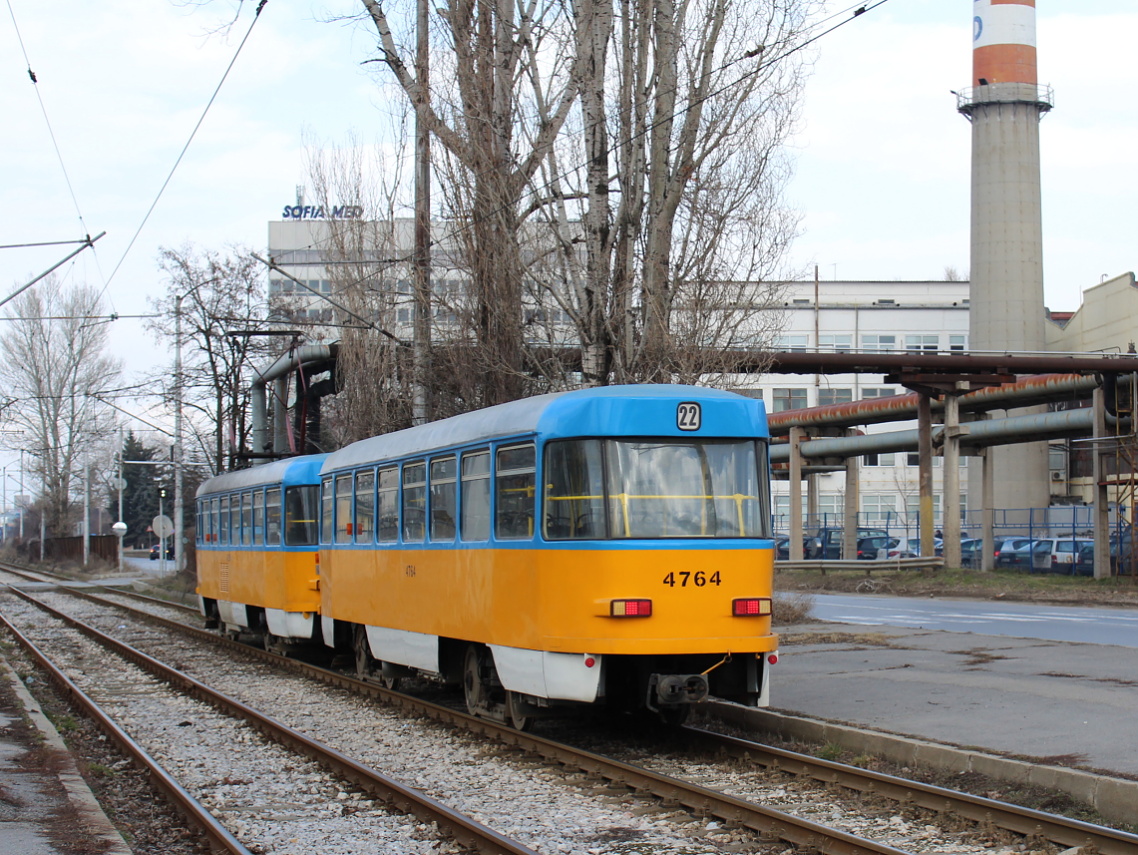 София, Tatra B4D-M № 4764