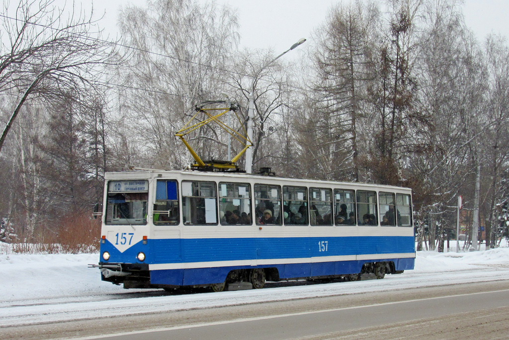 Новокузнецк, 71-605 (КТМ-5М3) № 157