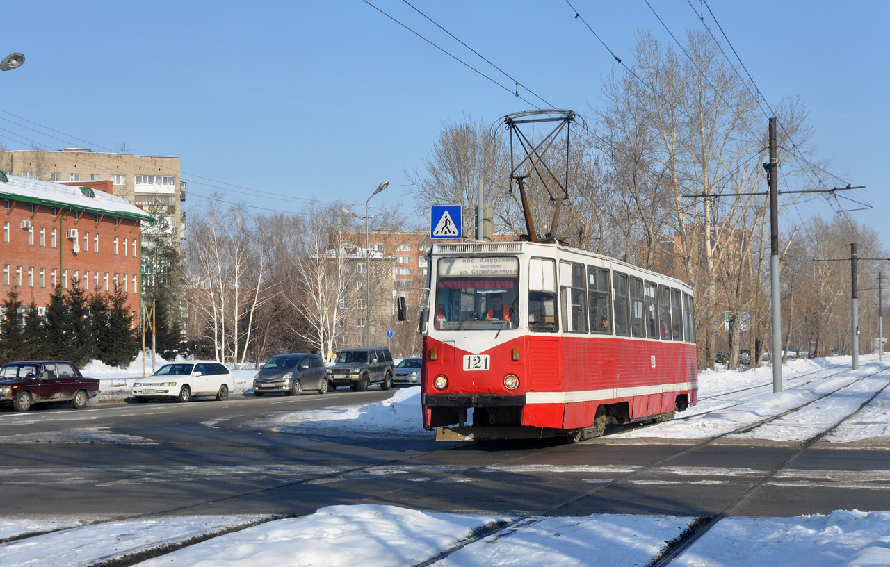 Омск, 71-605 (КТМ-5М3) № 121