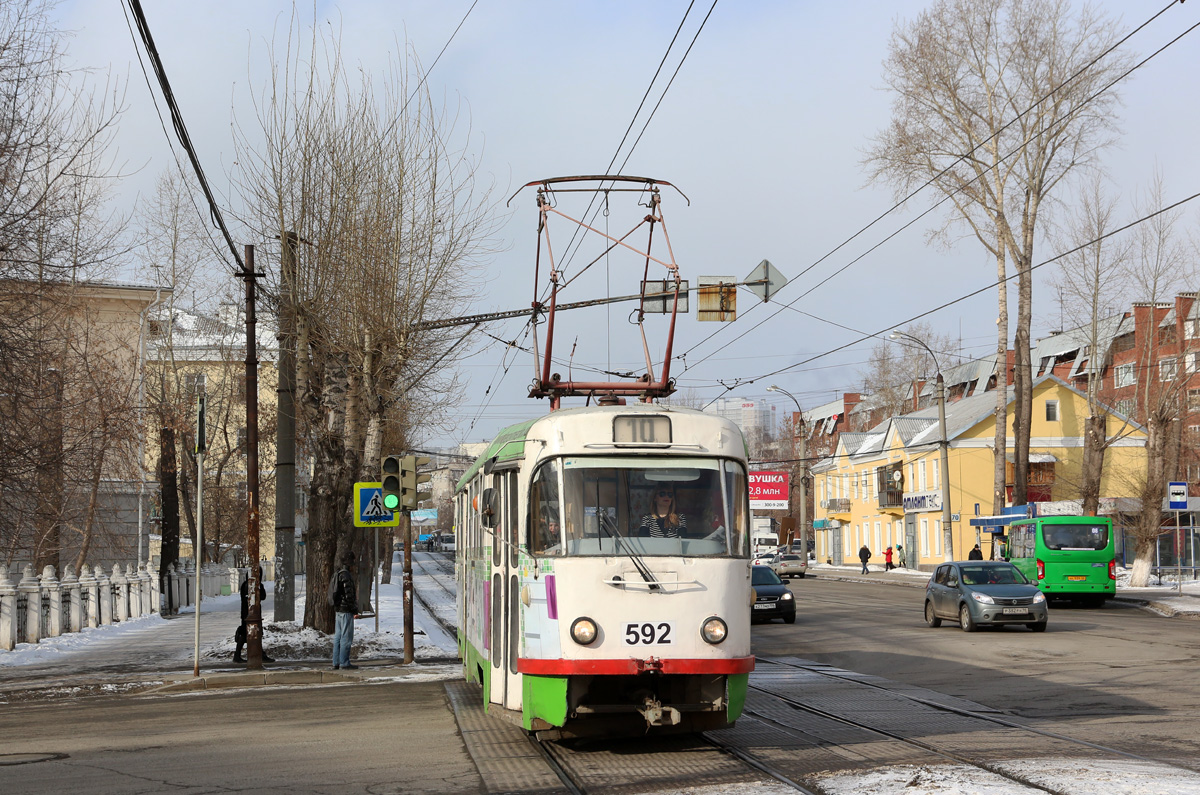 Jekaterynburg, Tatra T3SU Nr 592