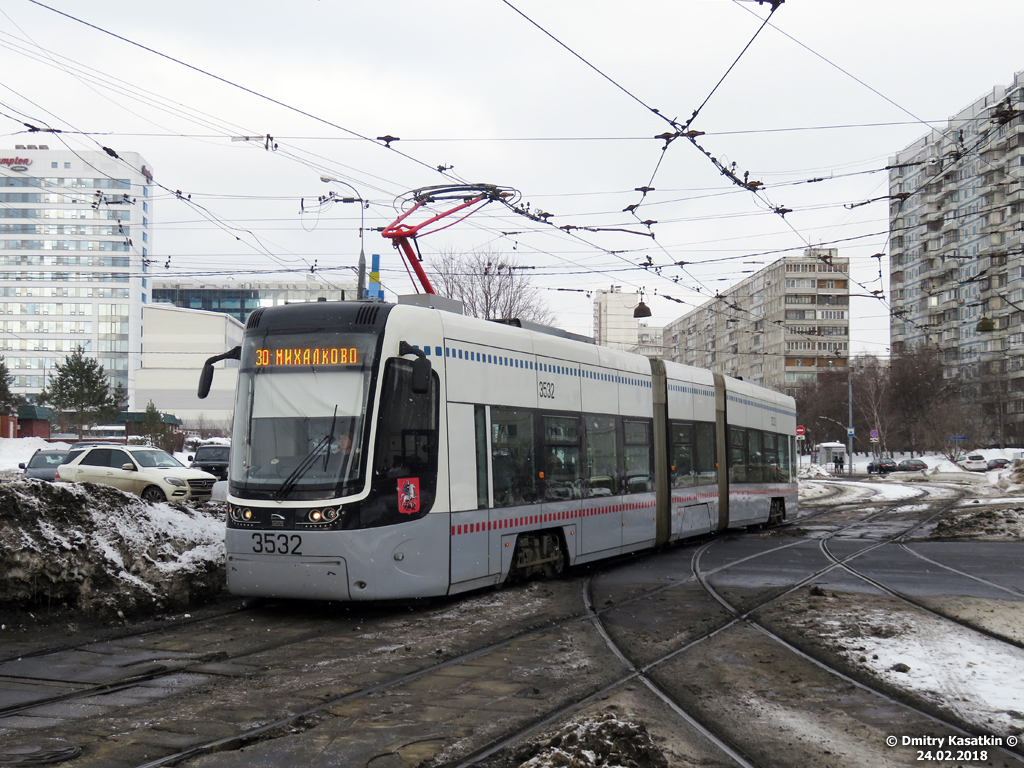 Москва, 71-414 (Pesa Fokstrot) № 3532 Москва, 71-414 (Pesa Fokstrot) № 3532