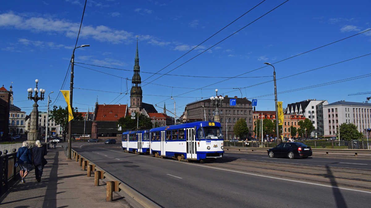 Riga, Tatra T3A # 30514