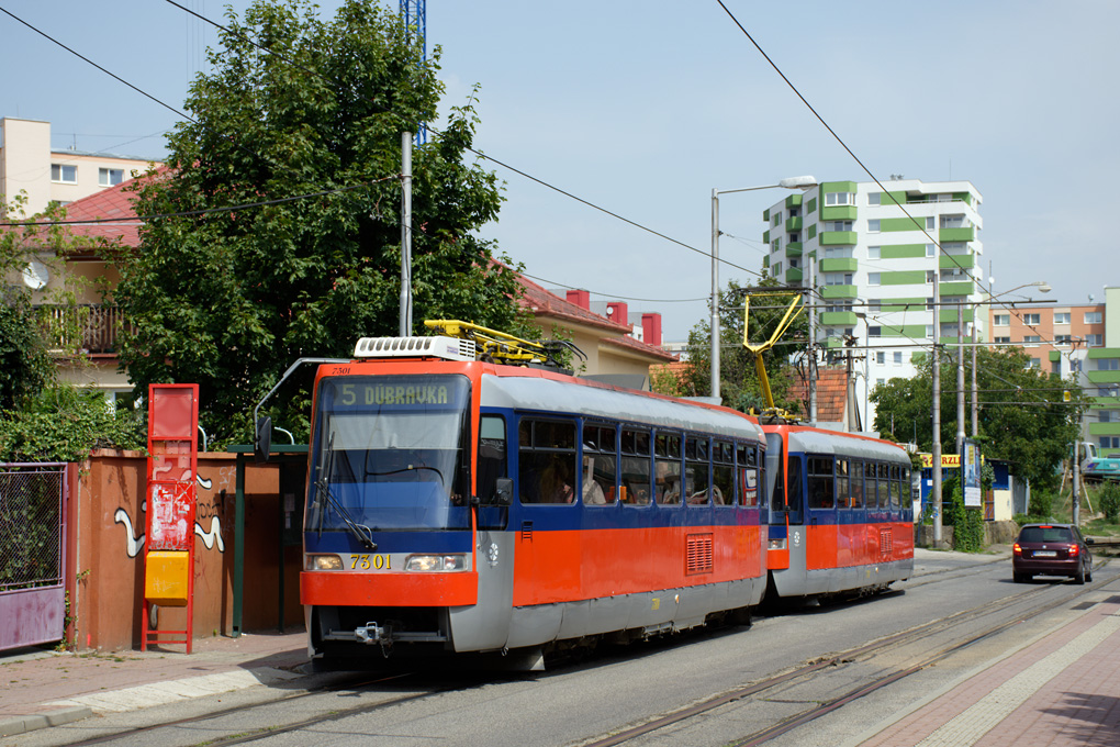Bratysława, Tatra T3S Nr 7301