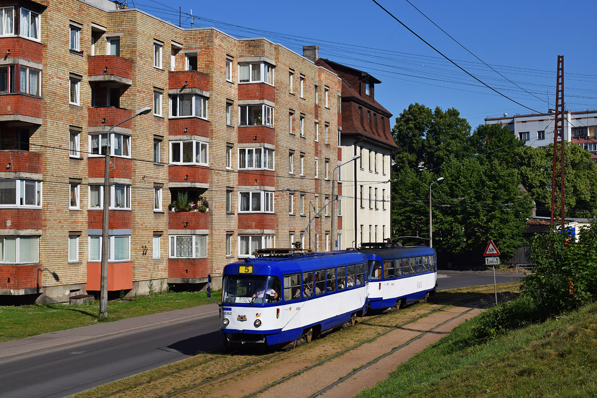 Рига, Tatra T3A № 30362; Рига, Tatra T3A № 30373