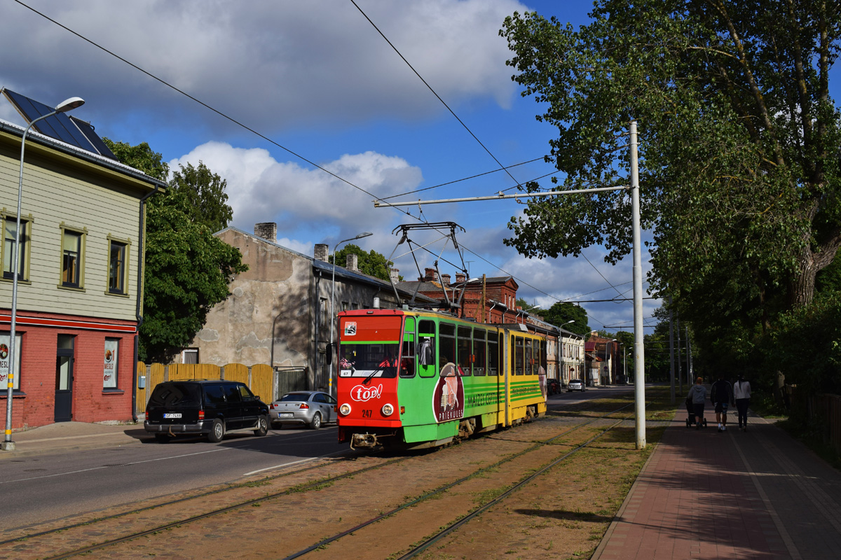 Лиепая, Tatra KT4D № 247