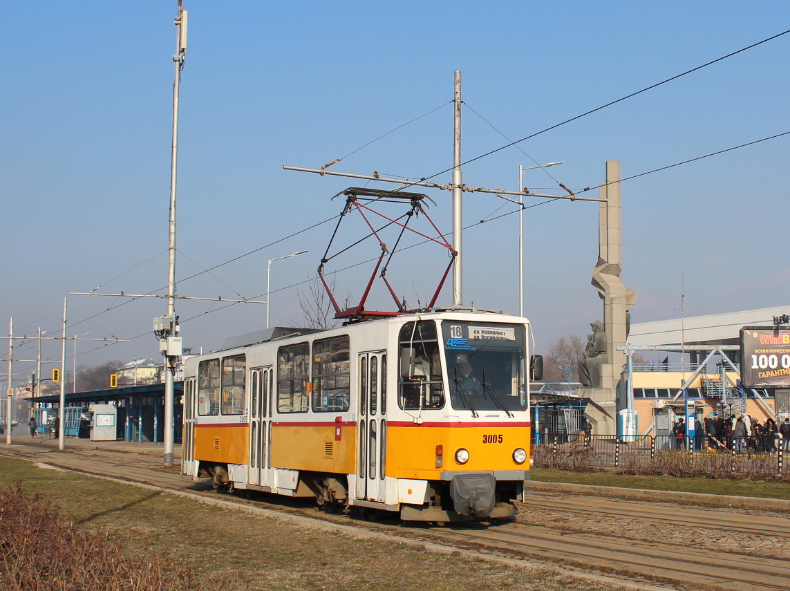 Sofia, Tatra T6A2B Br. 3005