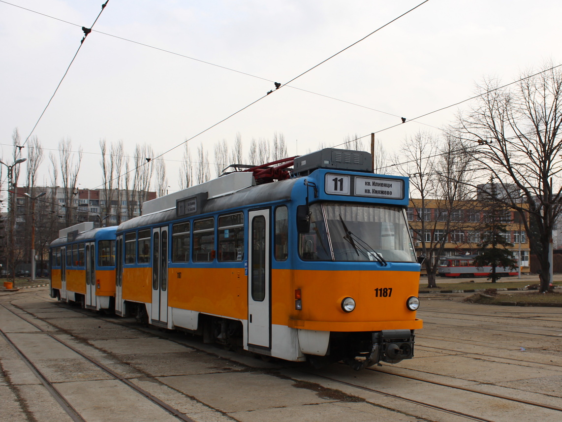 София, Tatra T4DC № 1187