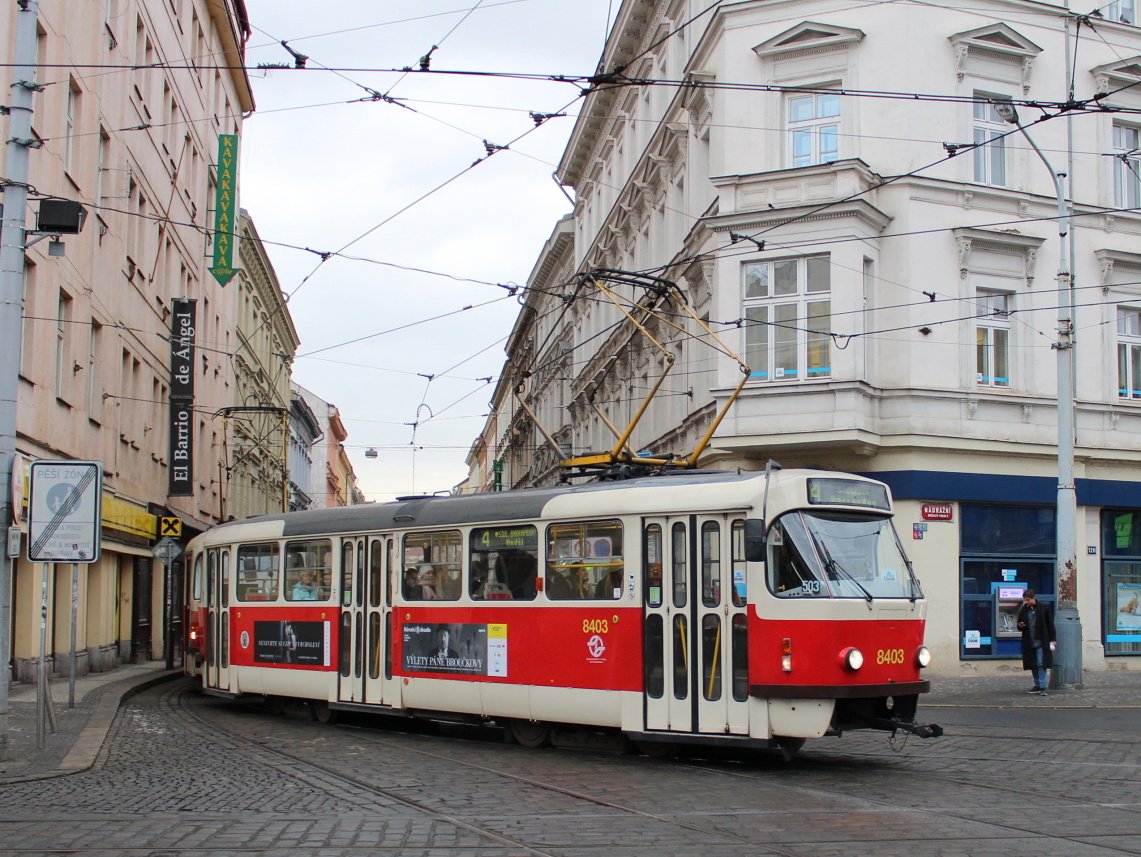 Прага, Tatra T3R.P № 8403