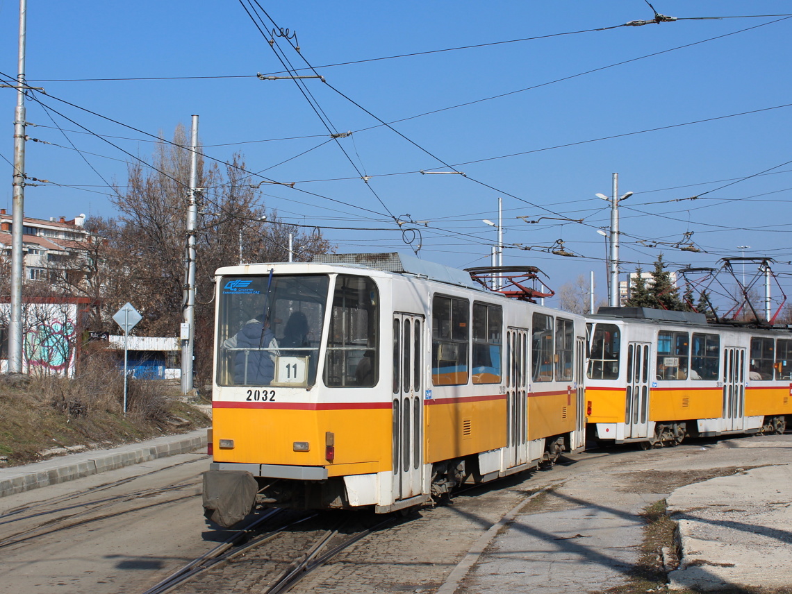 София, Tatra T6A2B № 2032