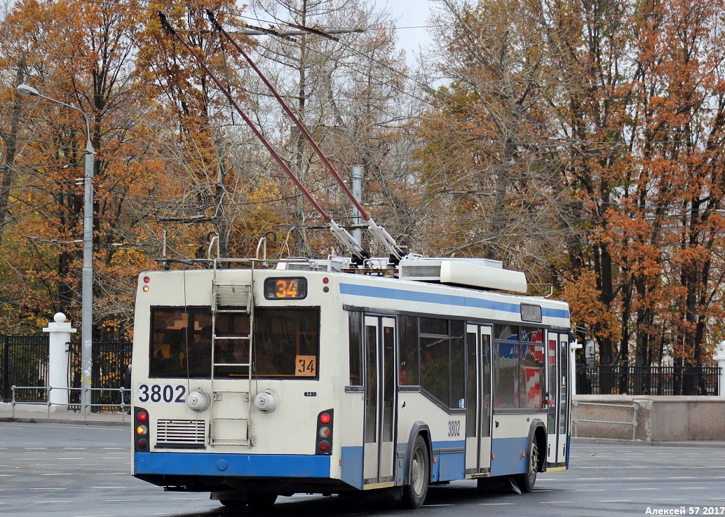 Москва, СВАРЗ-МАЗ-6235.00 № 3802