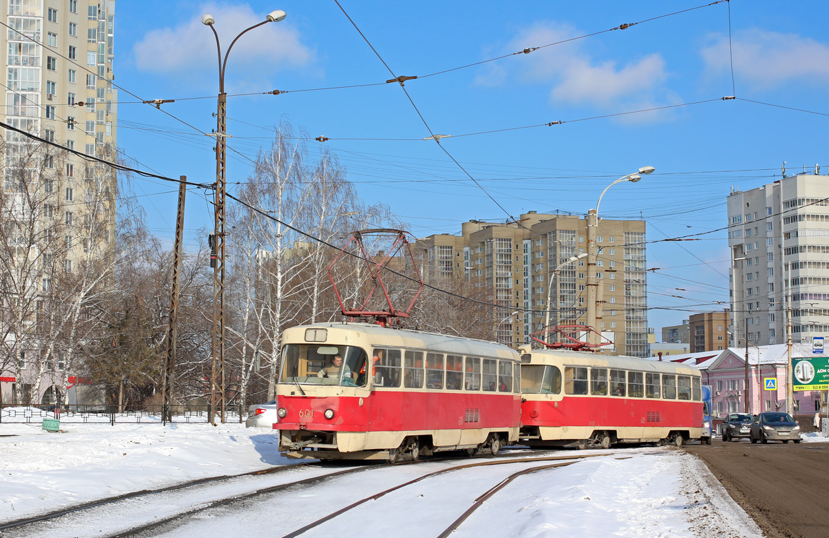 Екатеринбург, Tatra T3SU № 601