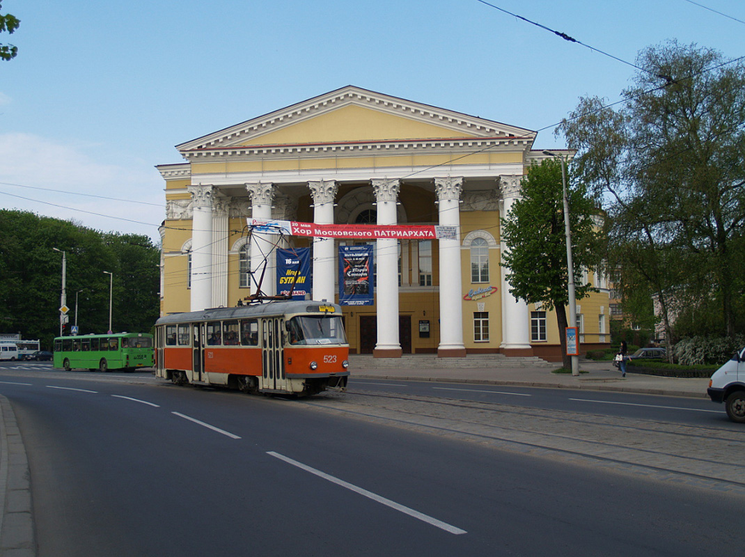 Калининград, Tatra T4D № 523